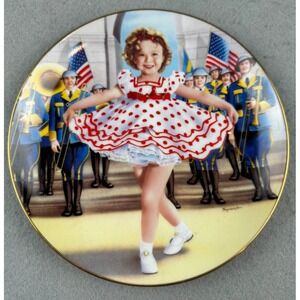 Shirley Temple Collector Plate Stand Up and Cheer Limited Edition Danbury Mint